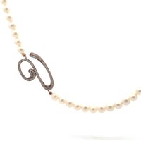 Collar Marcello Pane Mujer in Plata Perla CLDV 006-V - CLDV 006-V